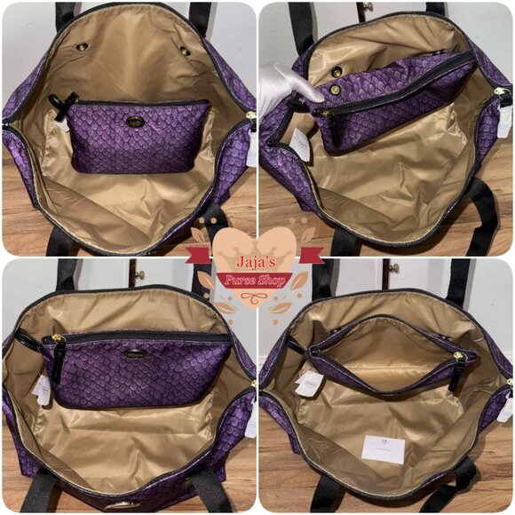 💟Coach Signature Fabric-Nylon Bag & Snap Pouch💟 - Picture 8 of 16